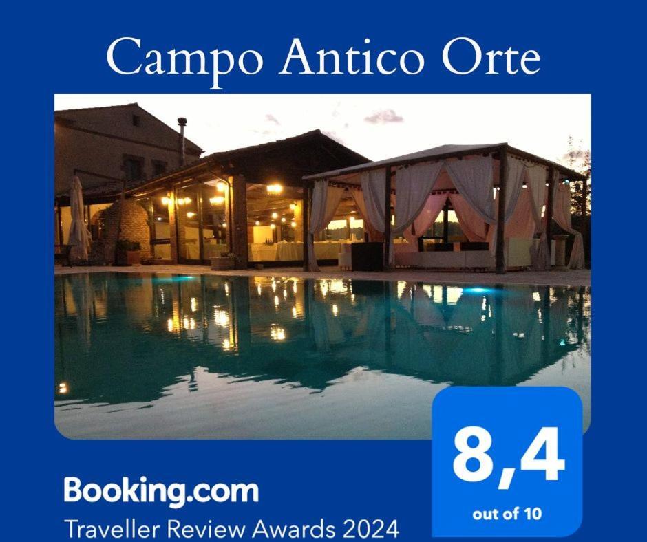 Agriturismo Campo Antico Hostal Orte Exterior foto