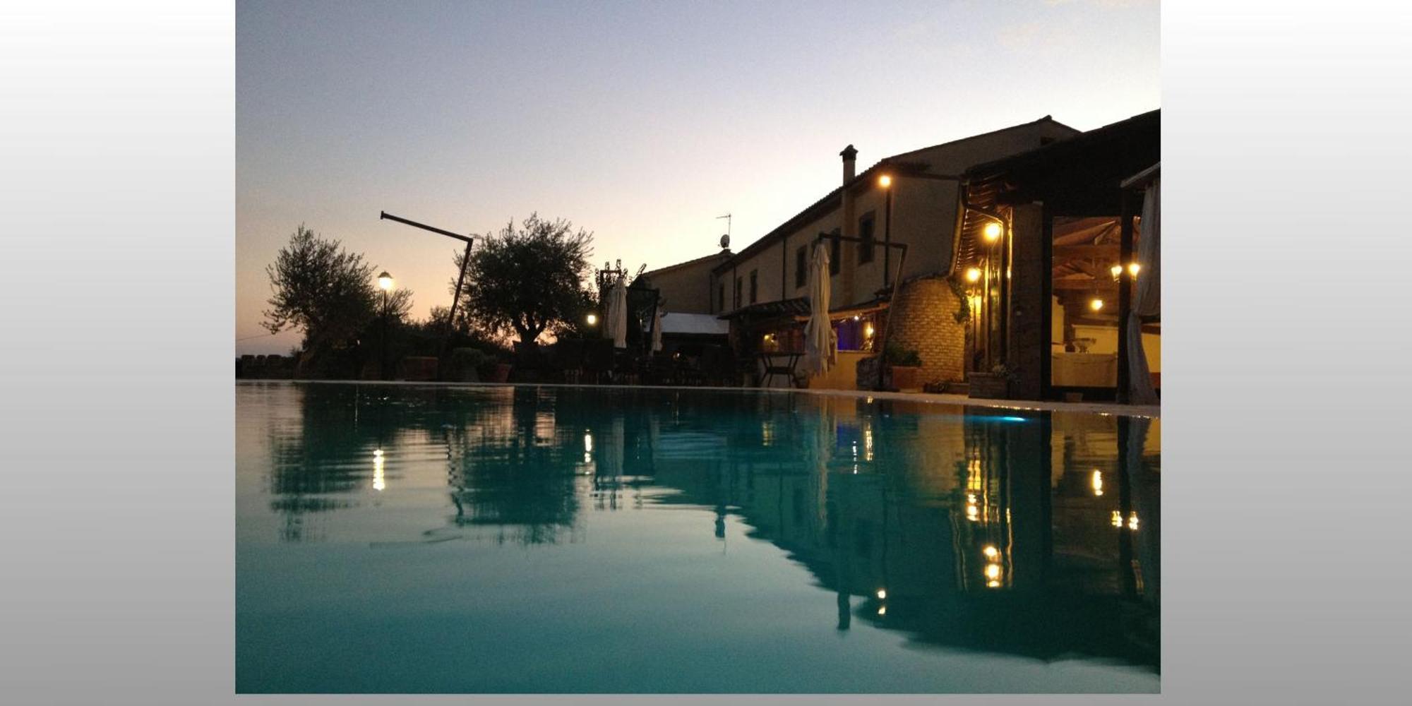 Agriturismo Campo Antico Hostal Orte Exterior foto